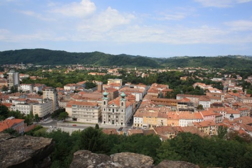 Gorizia - Gorizia ed il panorama Gorizia - Gorizia ed il panorama