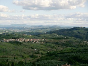Le valli di Carmignano.