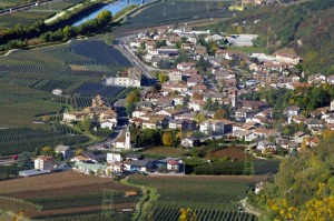 Panorama di Laghetti di Egna