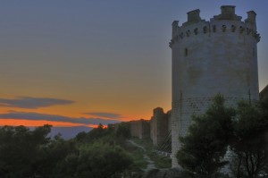 Castello di Lucera al tramonto