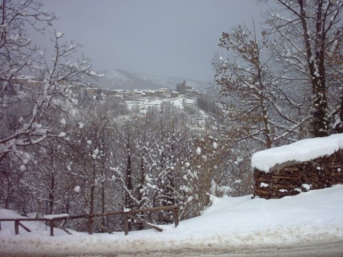 Montemignaio - Montemignaio innevato