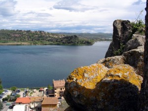 Panorama sul lago di Bracciano
