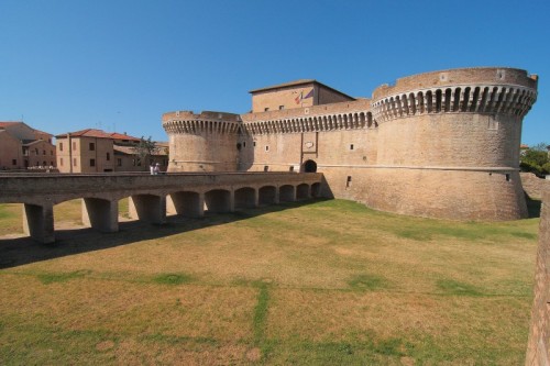 Senigallia - Entrata della rocca di Senigallia