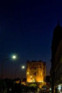 Notturno: la via verso il Castello
