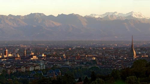 Torino - Primo sole su Torino Torino - Primo sole su Torino