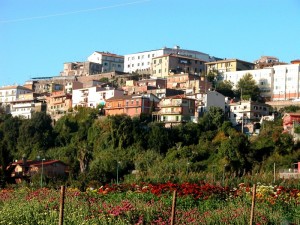 Ariccia dalla valle