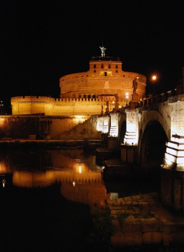 Roma - Il Castello nella notte