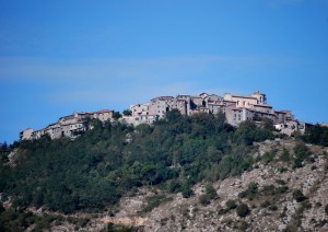 arroccata sui monti Prenestini