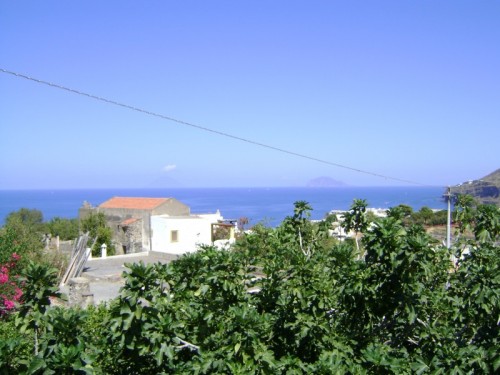 Malfa - Salina, Malfa, vista di Stromboli e Panarea