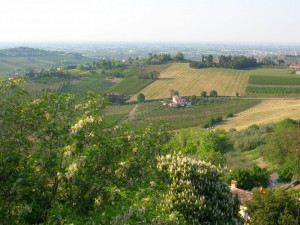 Il castello domina la valle