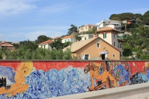 Albissola vista da sotto