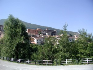 Panorama di Pettorano sul Gizio