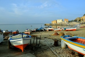 Aspra, le barche dei pescatori