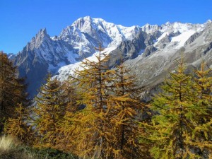 zoom-ando sul monte Bianco