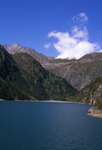 panorama con lago dei cavalli