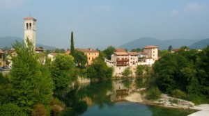 Le case e i riflessi di Cividale del Friuli