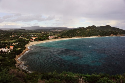 Villasimius - Spiaggia dell'albergo Cormoran