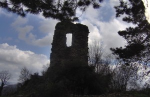 I ruderi del castello di Monteforte Irpino