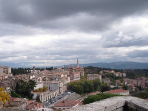 Perugia - Nuvole e Paesaggio