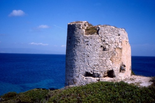 Cabras - Torre spagnola a  San Giovanni di Sinis