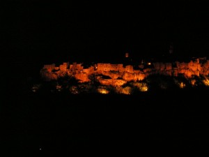 Luci su Pitigliano