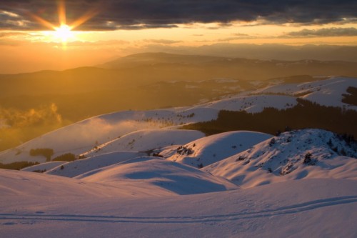 Crespano del Grappa - Monte Grappa tra le nuvole e la neve