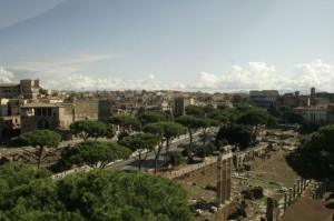 panorama su roma antica