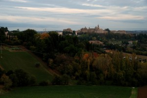 Contrasti autunnali a Corinaldo