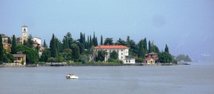Dal ristorante sul lago…