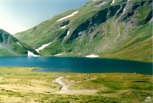 Un piccolo lago al Piccolo S.Bernardo