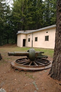 Cannone al Forte di Oga