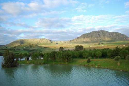 Partinico - Il lago Poma sullo Jato