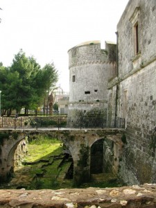 il fossato del castello (andrano)