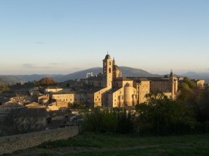 Tramonto su Urbino.