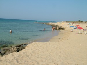 La spiaggia di Capoccia Scorcialupi