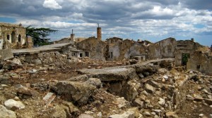 Craco Vecchia - Devastazione