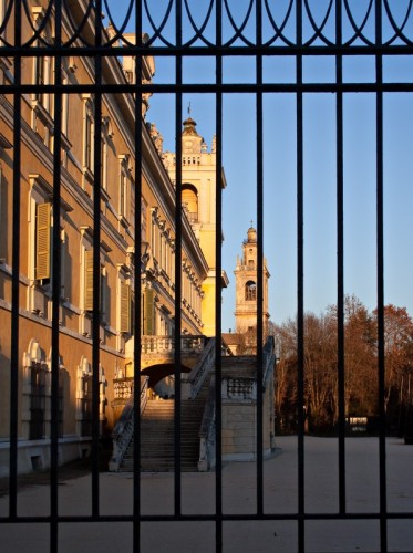 Colorno - La reggia vista dal cancello Colorno - La reggia vista dal cancello