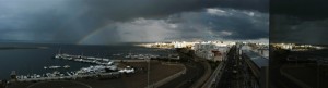 Magia dal cielo…vista dal più alto hotel di Gallipoli…