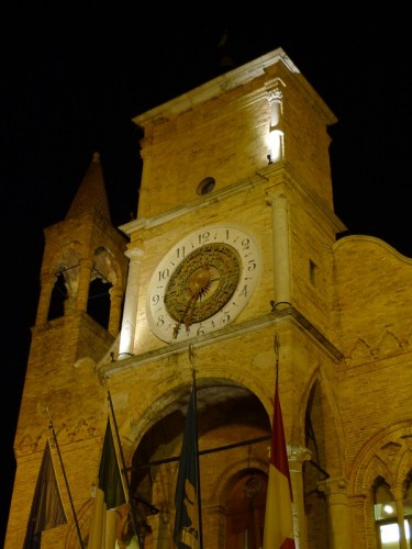 Pordenone - La torre dell'orologio Pordenone - La torre dell'orologio