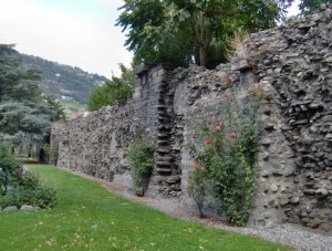 le antiche mura romane…………