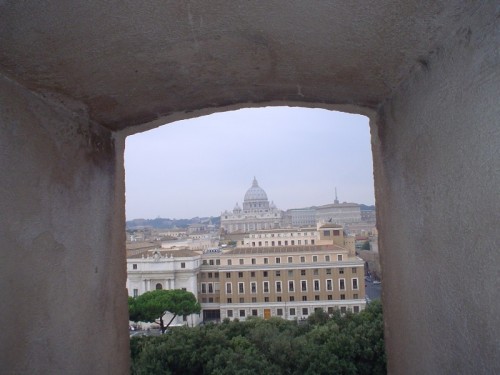 Roma - Il Cupolone dalla finestra