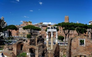 vista fori imperiali