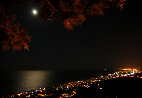 Montesilvano - Il mare, le luci, la luna e...