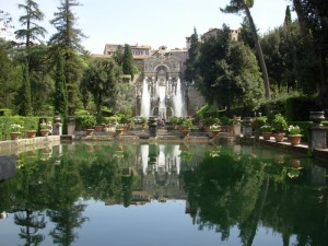 Villa D’Este - Fontana dell’Organo riflessa