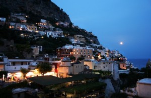 Positano, la sera