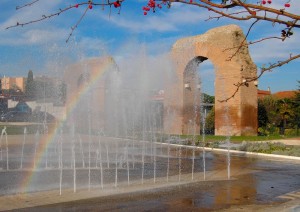 La fontana dell’arcobaleno
