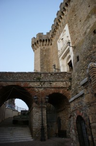 Il ponte del castello di Civitella San Paolo