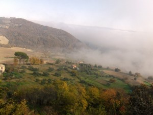 sta arrivando la nebbia…