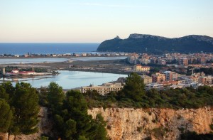 Cagliari tra Monte Urpinu e la Sella del Diavolo