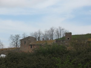 casale della vaccareccia e la sua torre medievale
